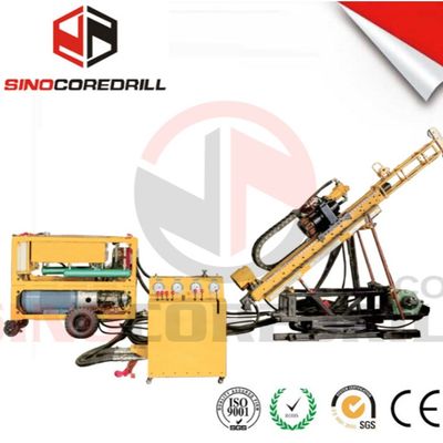 1000m sondaj derinliği 122u Serisi CE Sertifikasyonlu Tam Hidrolik Yeraltı Çekirdek Sondaj Rig
