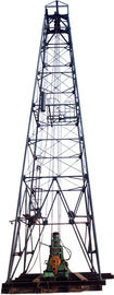 Jeolojik Exploration için hidrolik Matkap Rig Parçaları Drillig Kulesi 18m 320KN