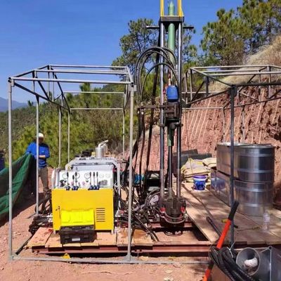 XZHP-600B BQ 600m Mayın Araştırması için Montajı Kolay Taşınabilir Hidrolik Sondaj Rigs
