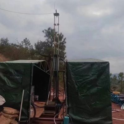 XZHP-600B BQ 600m Mayın Araştırması için Montajı Kolay Taşınabilir Hidrolik Sondaj Rigs