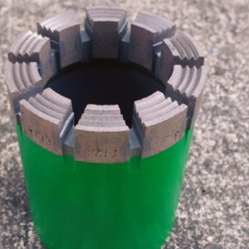 BWL NWL HWL PWL Turbo Impregnated Diamond Core Bit Hard Rock Formations için