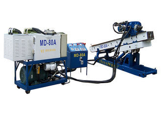 Küçük Skid Monte Bölünmüş Çapa Sondaj Rig DTH Çekiç Matkap Makinesi