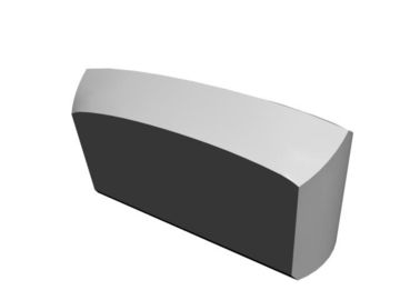 Keski Kaya Bit Tungsten karbür Ekle K0 Perküsyon Boring için Tek kenarlı