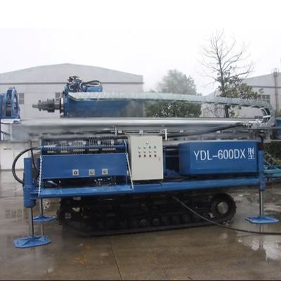 YDL-600DX 7m vuruş ve 600m derinlik kapasitesi olan Crawler Su Kuyuları Kuyruklama Rig
