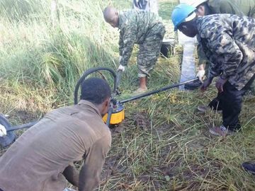 Taşınabilir Koni Penetrasyon Test Cihazı Sığ Delikler Yollar Çapa Dia 300 - 400mm