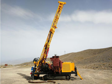 RC300 Tam Hidrolik Üst Tahrik Paletli Çekirdek Matkap Rig Kuyu Derinliği 300 M