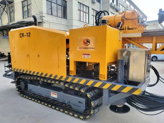 Hızlı Hızlı Tam Hidrolik 154kw Çekirdek Matkap Rig Cummins Dizel Motor Arama Sondaj Rig