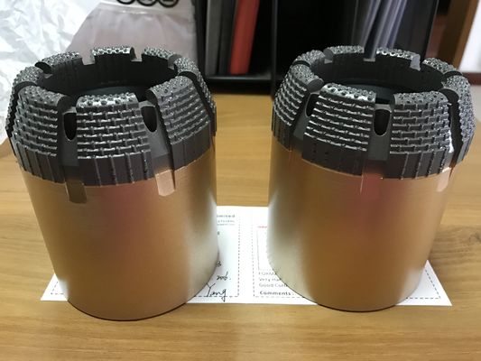 Hızlı Hızlı Kuyu Jeolojik Elmas Çekirdekli Bit Kömür Sondajı Emprenyeli Matkap Ucu