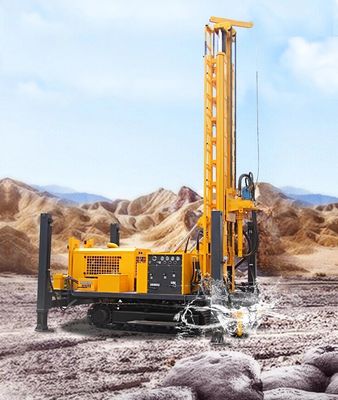 600m 650mm Araç Üstü Su Sondajı Rig Yuchai Kuyu Sondaj Rig TSJ-600X70 Derin Çok Fonksiyonlu