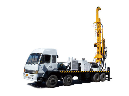 600m 650mm Araç Üstü Su Sondajı Rig Yuchai Kuyu Sondaj Rig TSJ-600X70 Derin Çok Fonksiyonlu