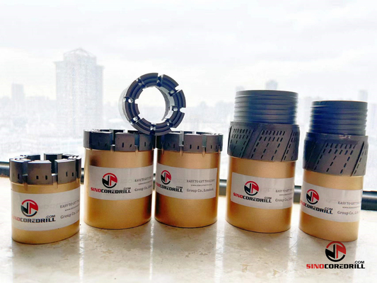 Jeolojik Keşif için HQWL OD 96MM ID 63.5MM Emprenyeli Elmas Çekirdek Bit