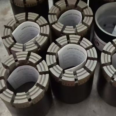 Orta ve ultra sert oluşumlarda verimli sondaj için optimize edilmiş enpregne edilmiş elmas parçaları