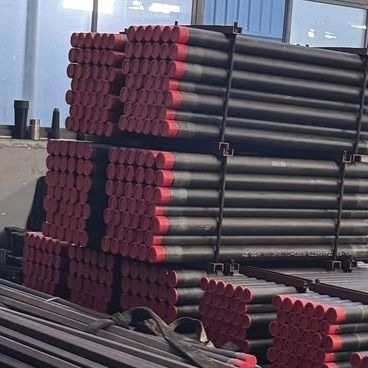 NQ HQ Siyah Kablolu matkap çubuğu DCDMA STANDARD Isı İşleme Sıvıştıran Temperer