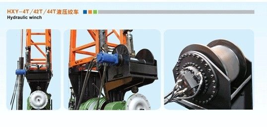 İyi bir fiyat. Madencilik için Çekirdek Matkap Rig Parçaları Kablolu Hidrolik Kaldırma Vinç HXY-4T çevrimiçi
