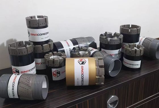 İyi bir fiyat. Jeolojik ve Maden Aramaları İçin Emprenyeli Tip Elmas Çekirdekli Matkap Uçları çevrimiçi