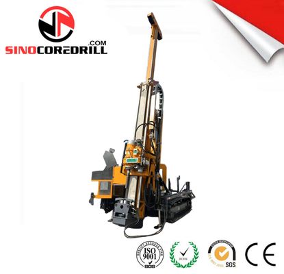 Arama Madencilik Sondaj Yüzey Karot Delme Makinesi Paletli Monteli Dizel Motor Tahrikli