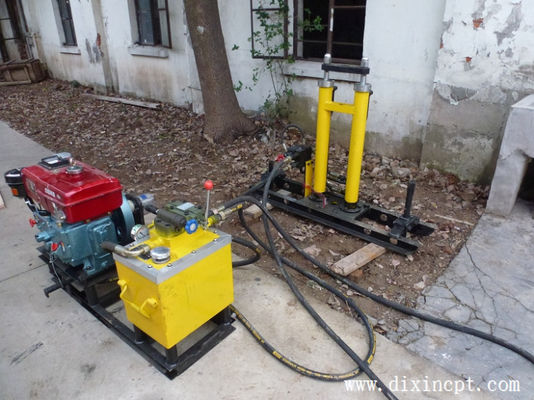 İyi bir fiyat. Hidrolik Hızlı Bağlantı Konisi Penetrasyon Test Cihazı Ağırlık 180kg ISO9001 çevrimiçi
