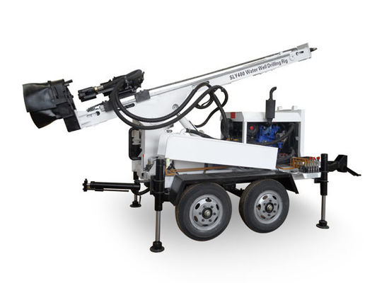 İyi bir fiyat. Hafif 200m 220mm Römork Üstü Su Sondajı Rig çevrimiçi